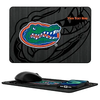 Keyscaper Florida Gators Personalized 15W Fast Wireless Charger and Mouse Pad