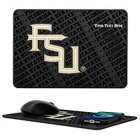 Florida State Seminoles Alternate Logo Personalized Wireless Charger & Mouse Pad