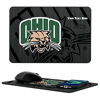 Ohio Bobcats Personalized Wireless Charger & Mouse Pad