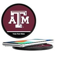 Texas A&M Aggies Personalized 10-Watt Wireless Phone Charger