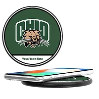 Ohio Bobcats Personalized 10-Watt Wireless Phone Charger