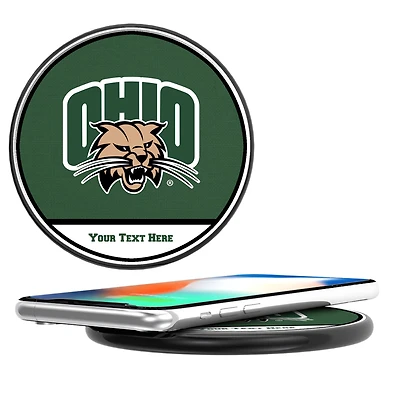 Ohio Bobcats Personalized 10-Watt Wireless Phone Charger