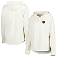Women's Tommy Bahama Cream Chicago Bears Ashby Isles Jersey Pullover Hoodie
