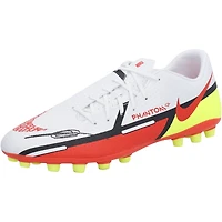 Ansu Fati Barcelona Autographed White Yellow and Orange Nike Phantom Cleat