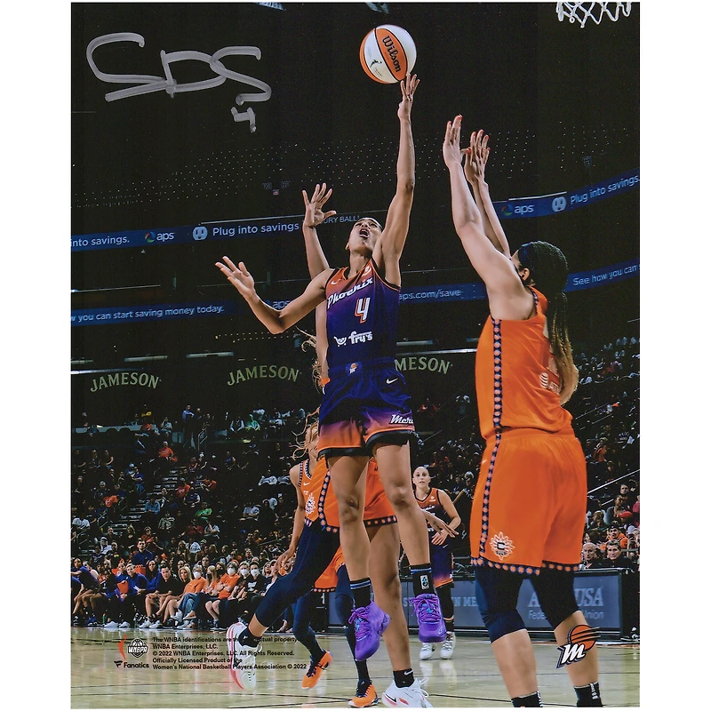 Skylar Diggins-Smith Phoenix Mercury Autographed 8" x 10" Purple Jersey Layup Photograph