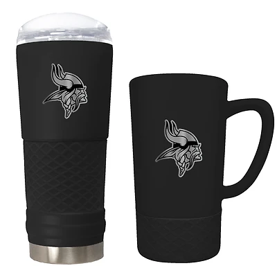 Minnesota Vikings 24oz. Stealth Draft Tumbler and 15oz. Stealth Jump Mug Set