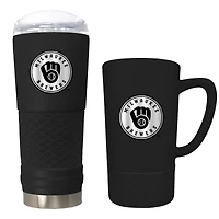 Milwaukee Brewers 24oz. Stealth Draft Tumbler and 15oz. Stealth Jump Mug Set