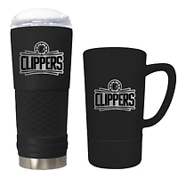 LA Clippers 24oz. Stealth Draft Tumbler and 15oz. Stealth Jump Mug Set