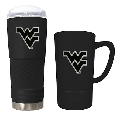 West Virginia Mountaineers 24oz. Stealth Draft Tumbler and 15oz. Stealth Jump Mug Set