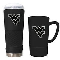 West Virginia Mountaineers 24oz. Stealth Draft Tumbler and 15oz. Stealth Jump Mug Set