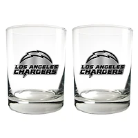 Los Angeles Chargers 15oz. Legacy Rocks Glass Set