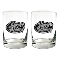 Florida Gators 15oz. Legacy Rocks Glass Set
