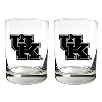 Kentucky Wildcats 15oz. Legacy Rocks Glass Set