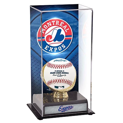 Montreal Expos Sublimated Display Case with Image