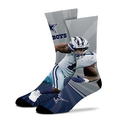 Youth For Bare Feet Micah Parsons Dallas Cowboys Record Breaker Player Crew Socks