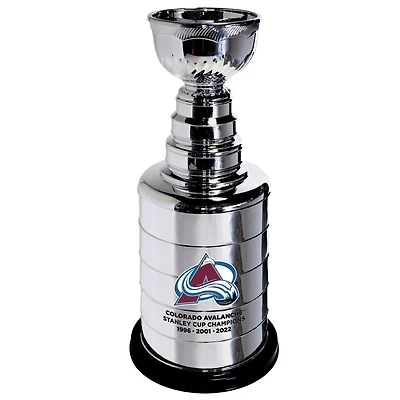 Colorado Avalanche 3-Time Stanley Cup Champions Acrylic Plaque