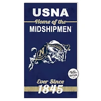Navy Midshipmen 11'' x 20'' Home Of The Sign
