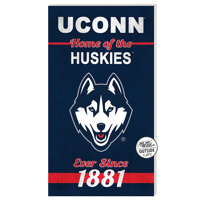 UConn Huskies 11'' x 20'' Home Of The Sign