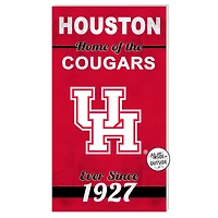 Houston Cougars 11'' x 20'' Home Of The Sign