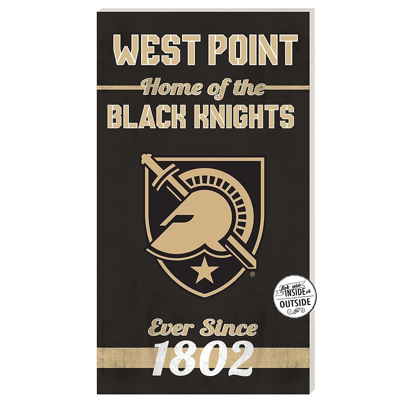Army Black Knights 11'' x 20'' Home Of The Sign