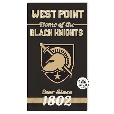 Army Black Knights 11'' x 20'' Home Of The Sign