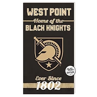 Army Black Knights 11'' x 20'' Home Of The Sign