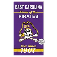 ECU Pirates 11'' x 20'' Home Of The Sign