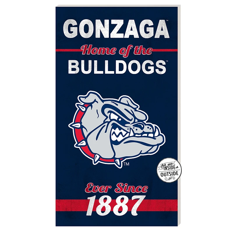 Gonzaga Bulldogs 11'' x 20'' Home Of The Sign