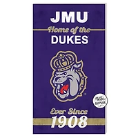 James Madison Dukes 11'' x 20'' Home Of The Sign