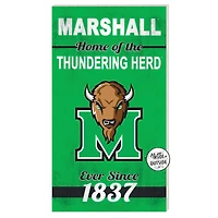 Marshall Thundering Herd 11'' x 20'' Home Of The Sign