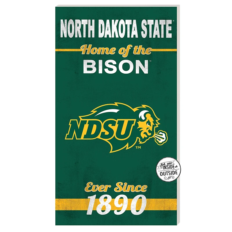 NDSU Bison 11'' x 20'' Home Of The Sign