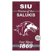 Southern Illinois Salukis 11'' x 20'' Home Of The Sign