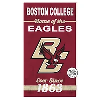 Boston College Eagles 11'' x 20'' Home Of The Sign