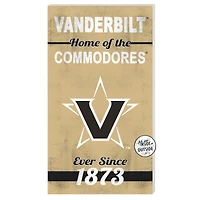 Vanderbilt Commodores 11'' x 20'' Home Of The Sign