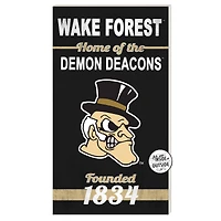 Wake Forest Demon Deacons 11'' x 20'' Home Of The Sign