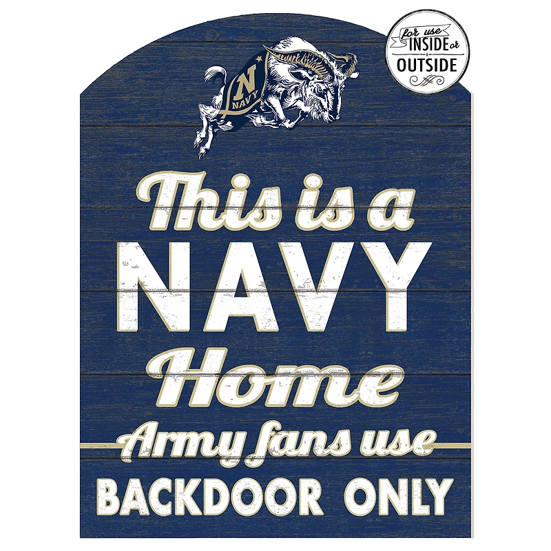 Navy Midshipmen 16'' x 22'' Marquee Sign