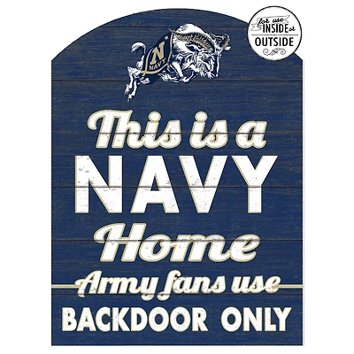 Navy Midshipmen 16'' x 22'' Marquee Sign