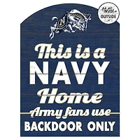 Navy Midshipmen 16'' x 22'' Marquee Sign
