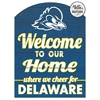 Delaware Fightin' Blue Hens 16'' x 22'' Marquee Sign