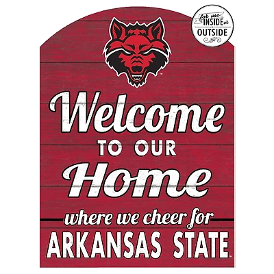 Arkansas State Red Wolves 16'' x 22'' Marquee Sign