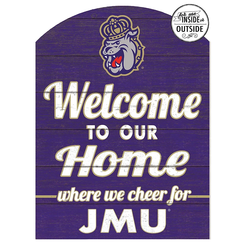 James Madison Dukes 16'' x 22'' Marquee Sign