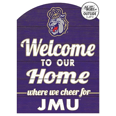 James Madison Dukes 16'' x 22'' Marquee Sign