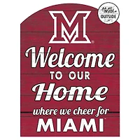 Miami University RedHawks 16'' x 22'' Marquee Sign