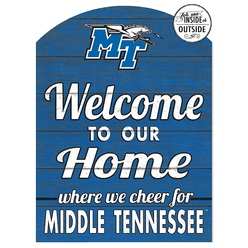 MTSU Blue Raiders 16'' x 22'' Marquee Sign