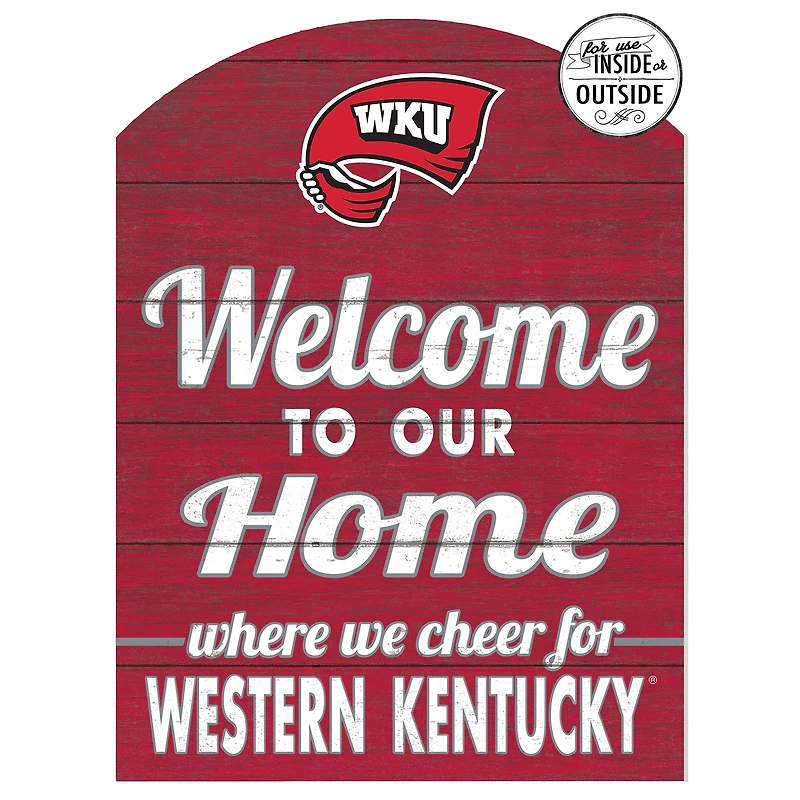 Western Kentucky Hilltoppers 16'' x 22'' Marquee Sign