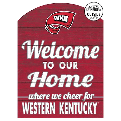 Western Kentucky Hilltoppers 16'' x 22'' Marquee Sign