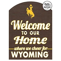 Wyoming Cowboys 16'' x 22'' Marquee Sign