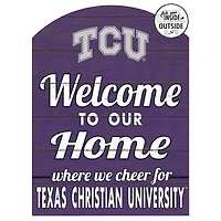 TCU Horned Frogs 16'' x 22'' Marquee Sign