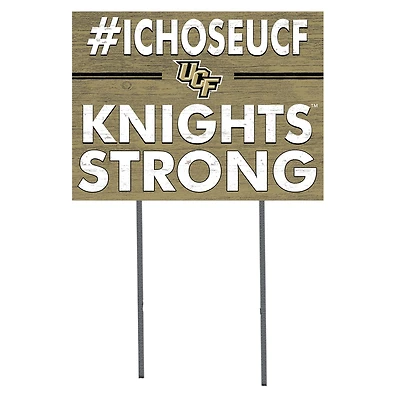 UCF Knights 18'' x 24'' I Chose Lawn Sign