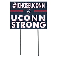 UConn Huskies 18'' x 24'' I Chose Lawn Sign